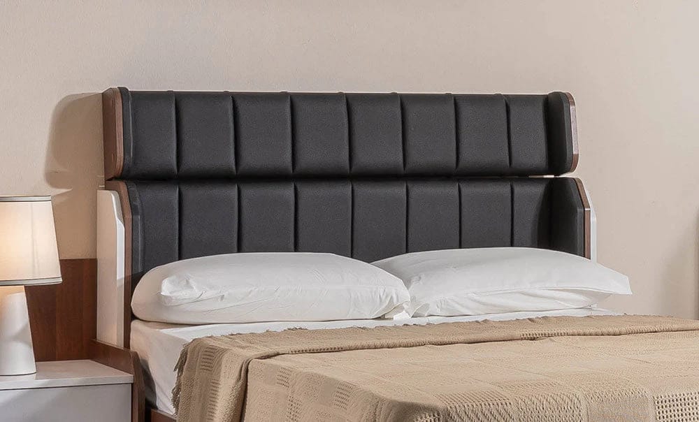 غرفة نوم هوجو سرير 100 سم مع دولاب و كمود - الصورة 3